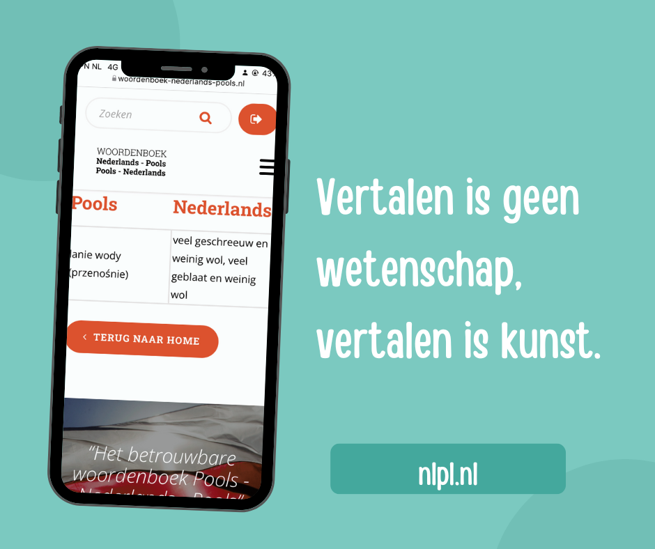 Nederlands Vertalen Naar Pools Blog | Woordenboek Nederlands - Pools